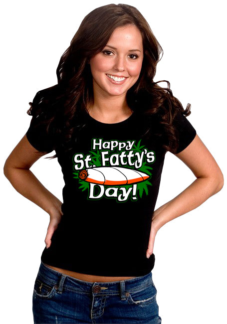 Happy St. Fatty's Day Girl's T-Shirt