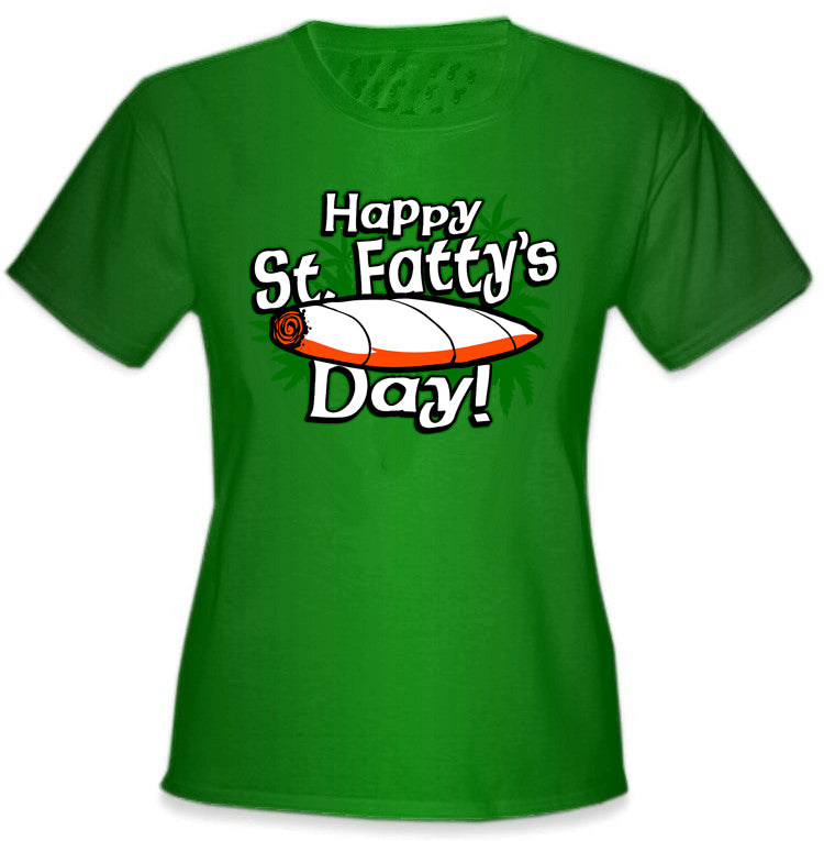 Happy St. Fatty's Day Girl's T-Shirt