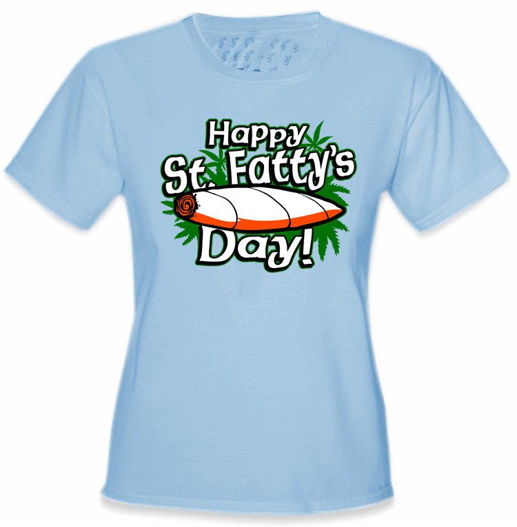 Happy St. Fatty's Day Girl's T-Shirt