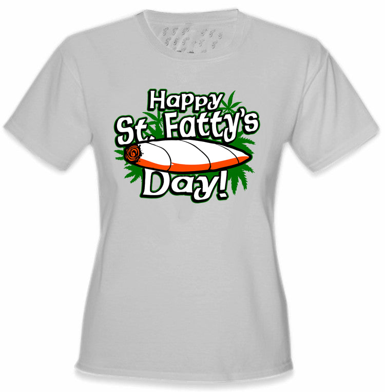 Happy St. Fatty's Day Girl's T-Shirt