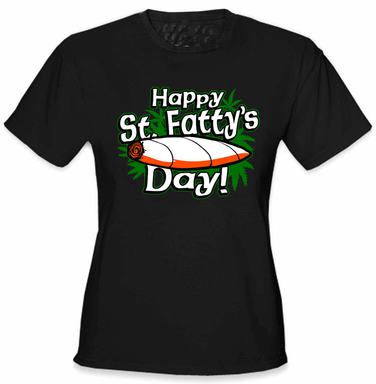 Happy St. Fatty's Day Girl's T-Shirt