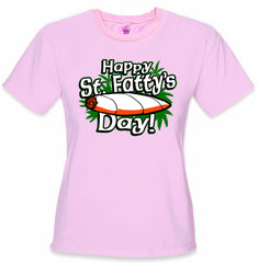 Happy St. Fatty's Day Girl's T-Shirt