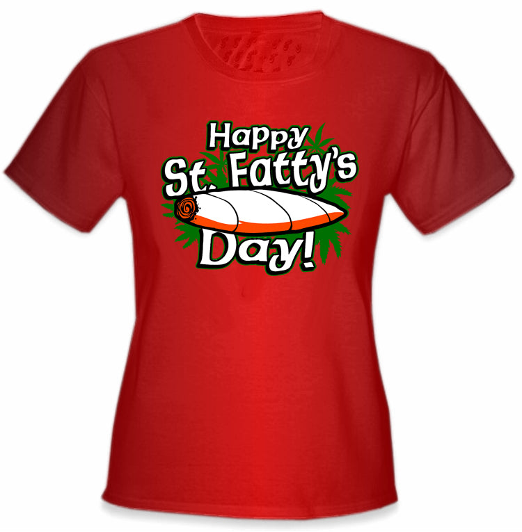 Happy St. Fatty's Day Girl's T-Shirt
