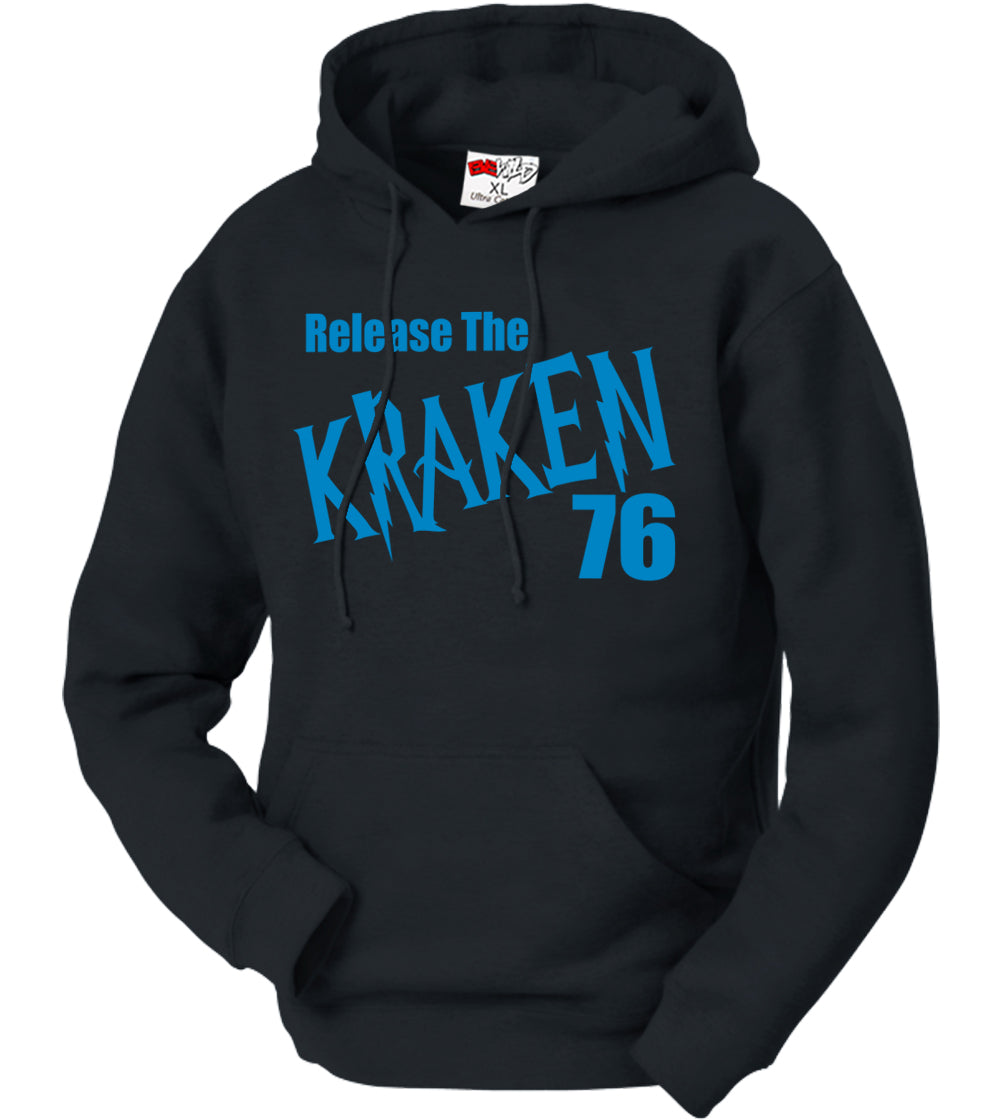 Hardy Release The Kraken Carolina Adult Hoodie