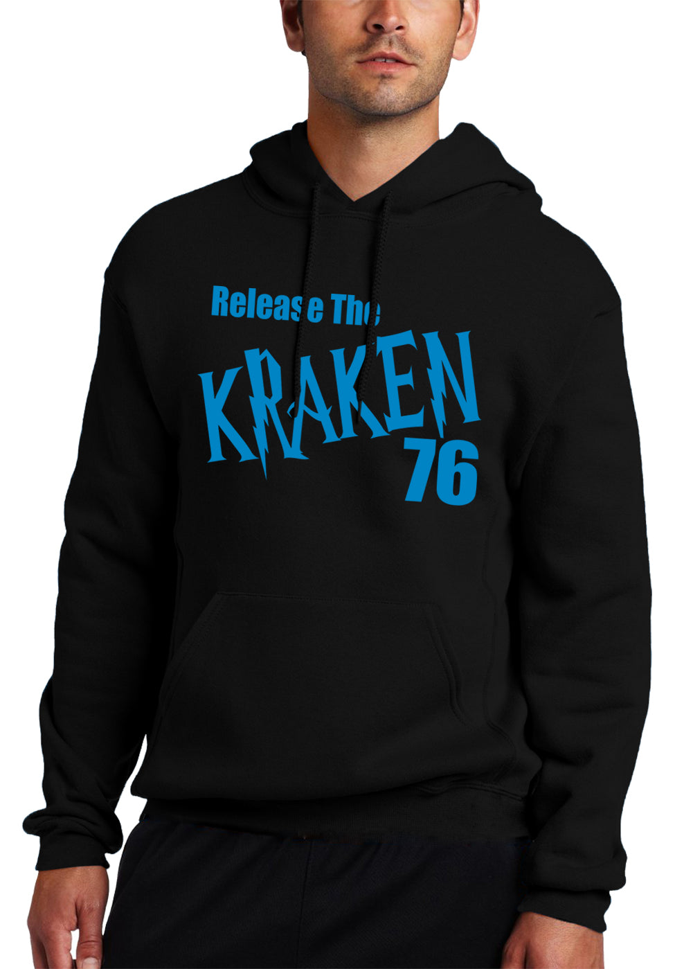 Hardy Release The Kraken Carolina Adult Hoodie