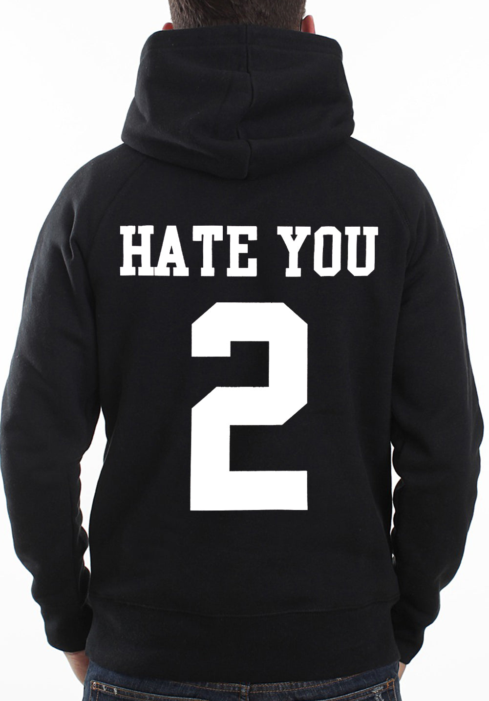 Hate You 2 Adult Hoodie
