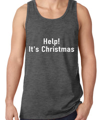 Help! It's Christmas Funny Holiday Tank Top