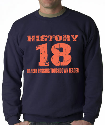 History 18 Manning Record Breaking Crewneck Sweatshirt