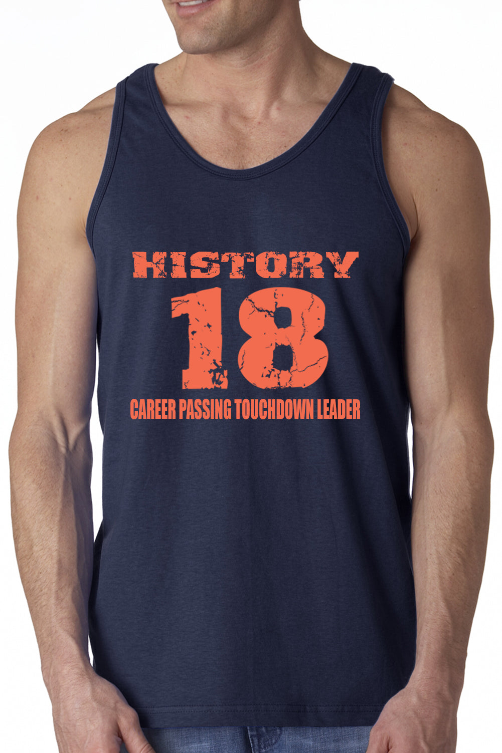 History 18 Manning Record Breaking Tanktop