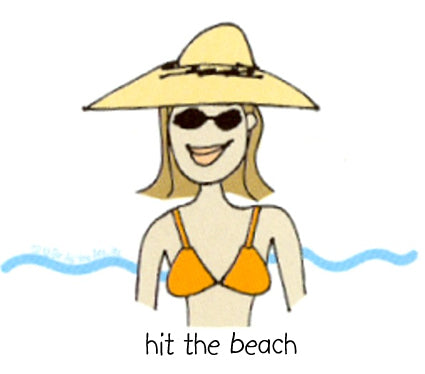 Hit The Beach T-Shirt