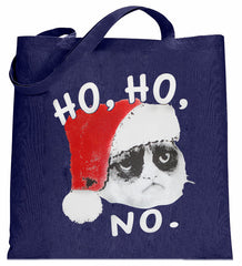 Ho Ho No Angry Cat Tote Bag