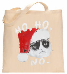 Ho Ho No Angry Cat Tote Bag