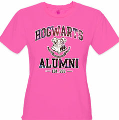 Hogwarts Alumni Galaxy Girl's T-Shirt