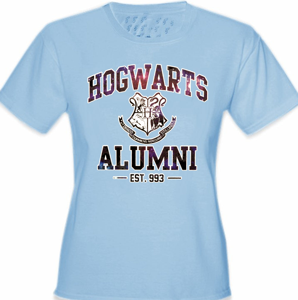 Hogwarts Alumni Galaxy Girl's T-Shirt