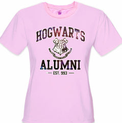 Hogwarts Alumni Galaxy Girl's T-Shirt