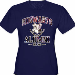 Hogwarts Alumni Galaxy Girl's T-Shirt