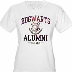 Hogwarts Alumni Galaxy Girl's T-Shirt