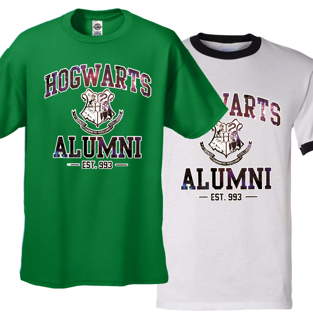 Hogwarts Alumni Galaxy Men's T-Shirt