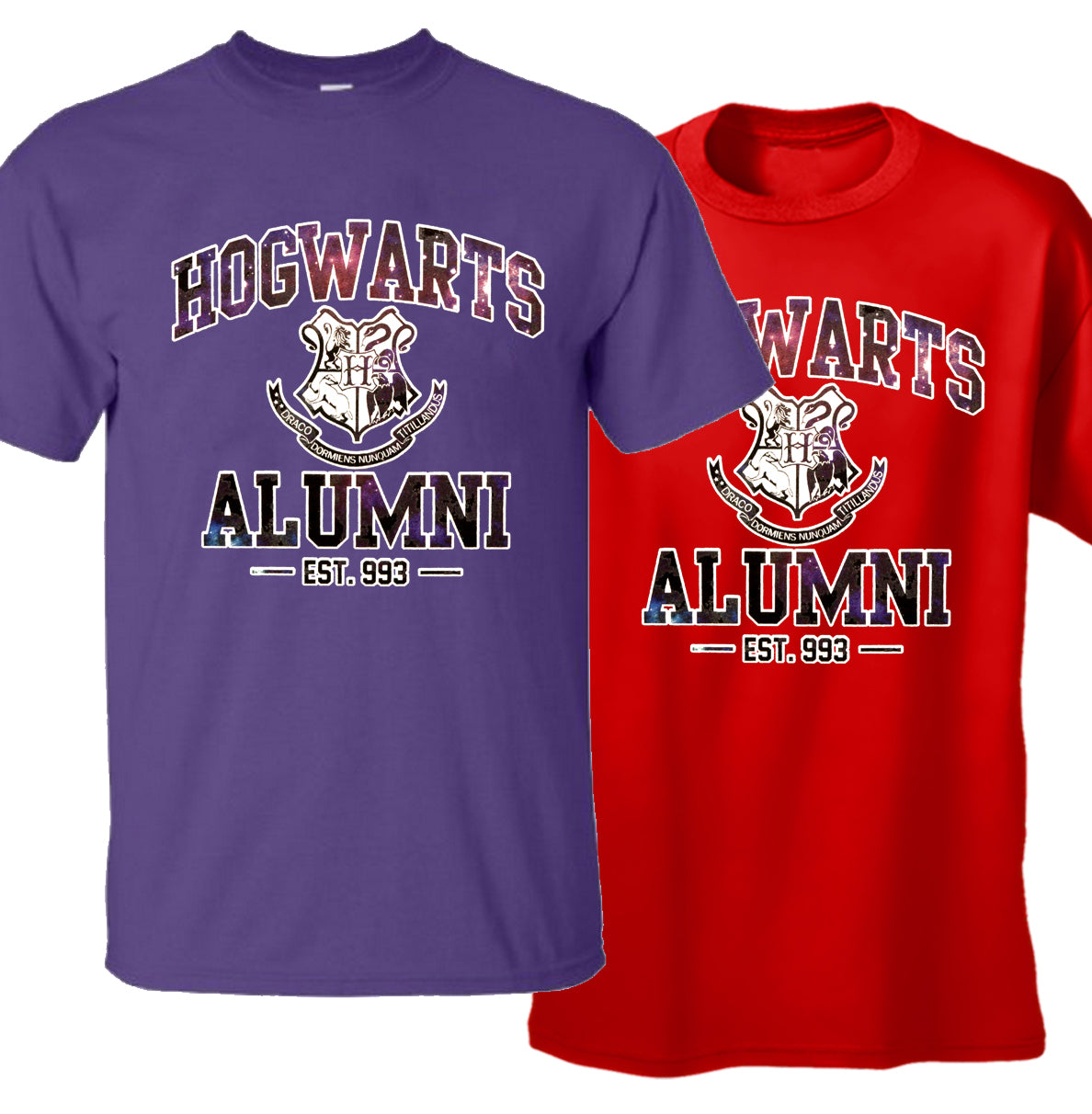 Hogwarts Alumni Galaxy Men's T-Shirt