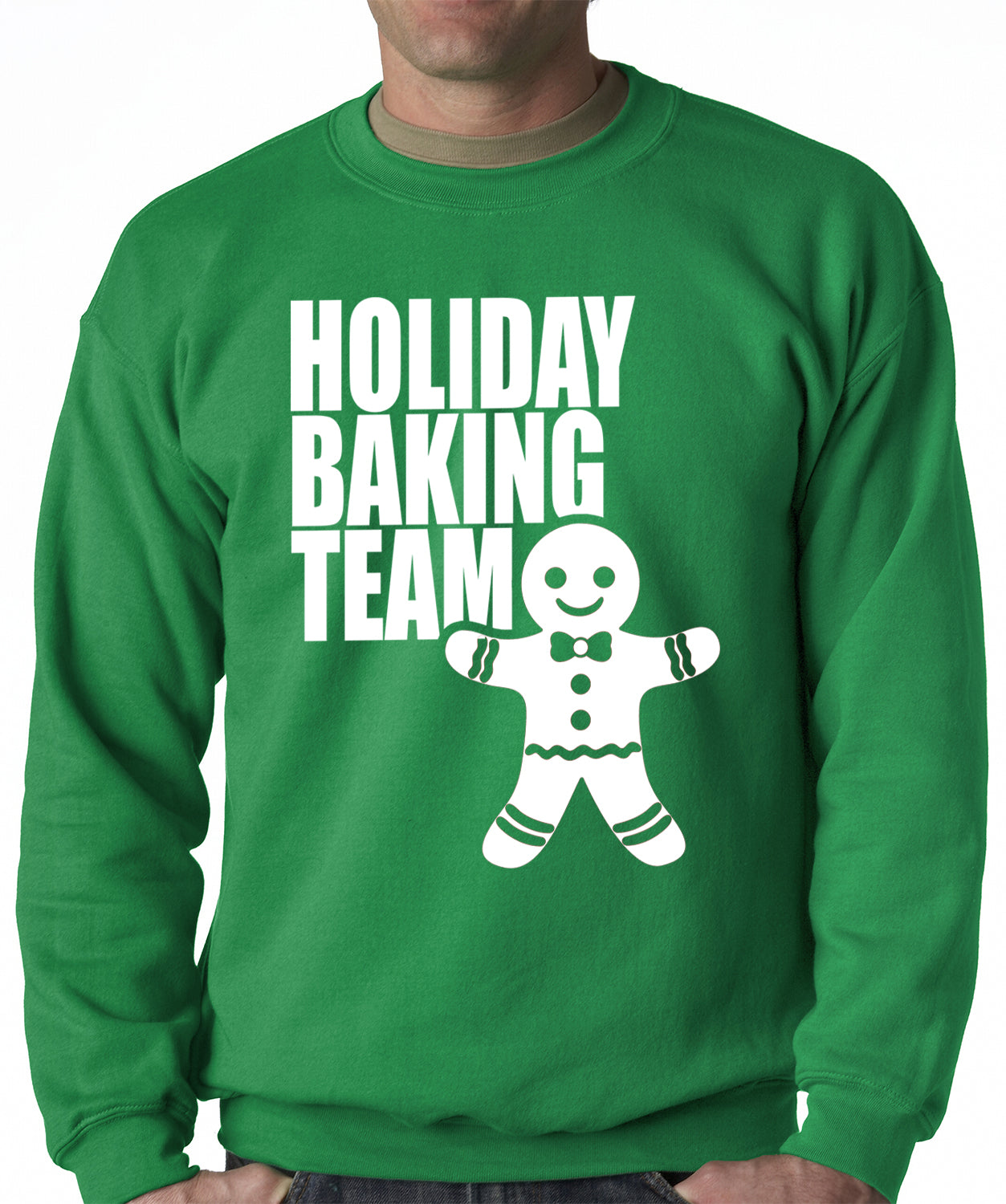 Holiday Baking Team Christmas Cookies Adult Crewneck