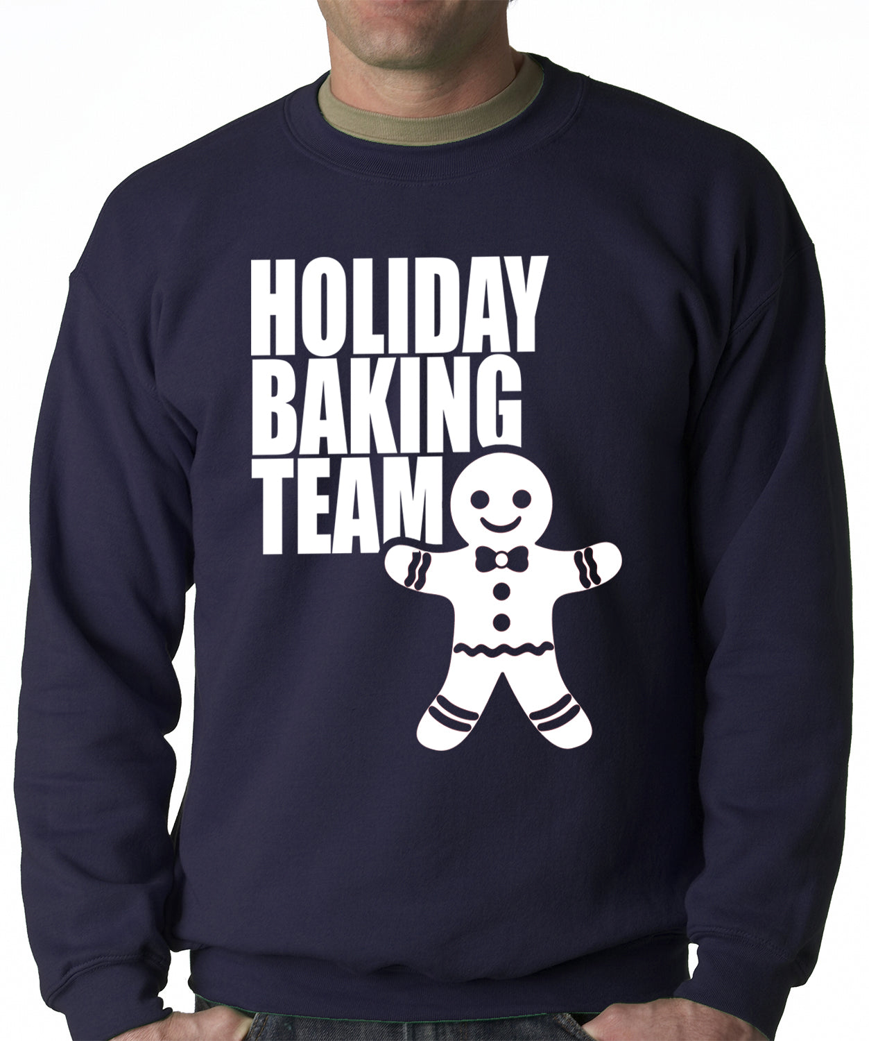 Holiday Baking Team Christmas Cookies Adult Crewneck