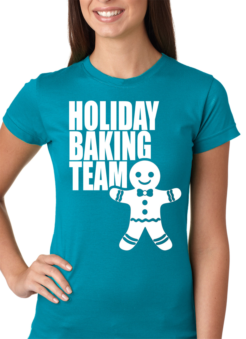 Holiday Baking Team Christmas Cookies Girls T-shirt