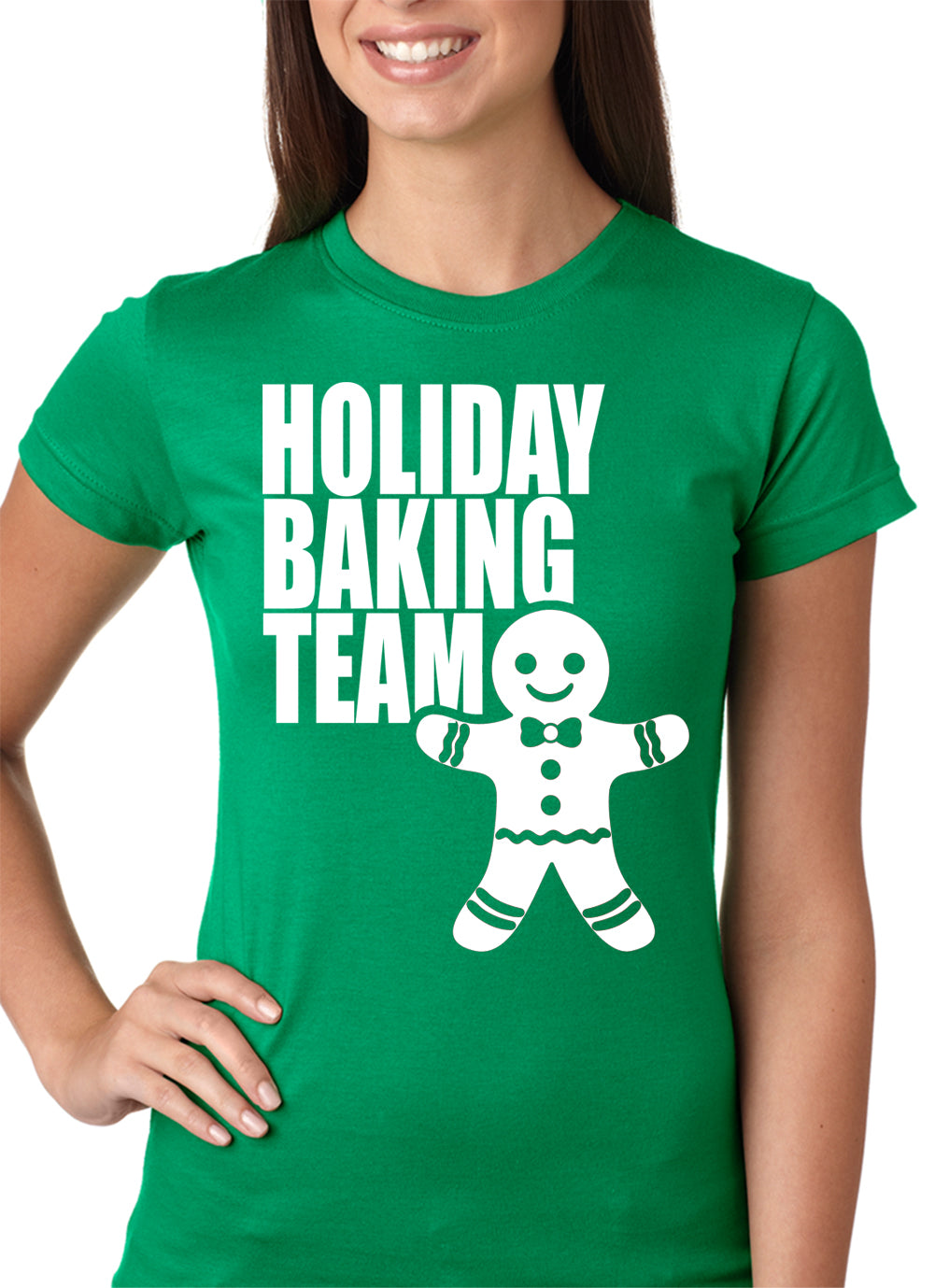 Holiday Baking Team Christmas Cookies Girls T-shirt