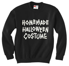 Home Made Halloween Costume Adult Crewneck