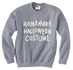 Home Made Halloween Costume Adult Crewneck