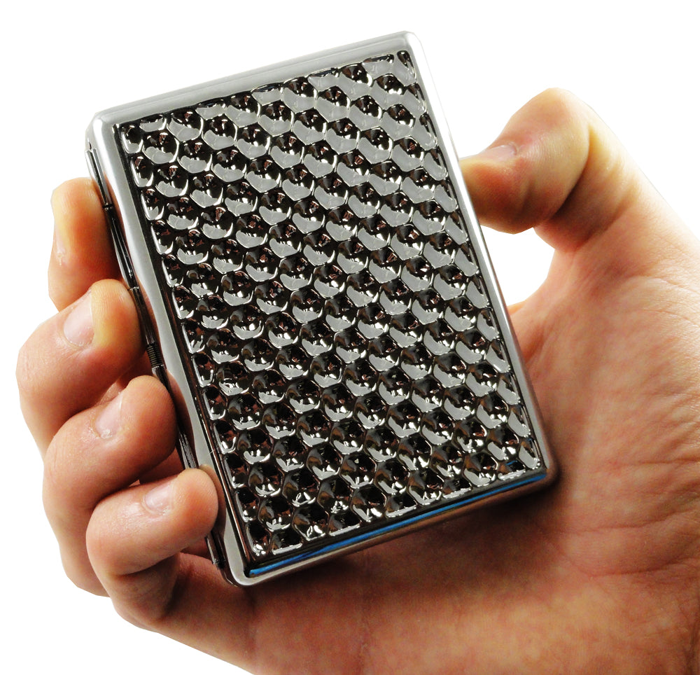 Honeycomb Luxury Cigarette Case (For Regular Sized Cigarettes)