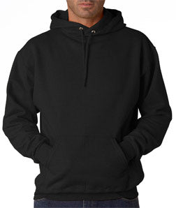 Hooded Sweatshirt :: Unisex Pull Over Hoodie (Black)