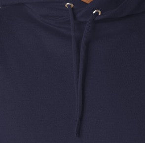 Hooded Sweatshirt :: Unisex Pull Over Hoodie (Navy)