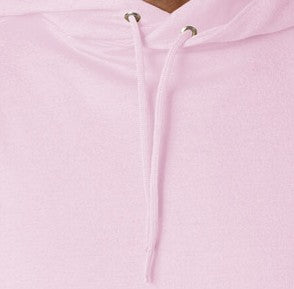 Hooded Sweatshirt :: Unisex Pull Over Hoodie (Pink)