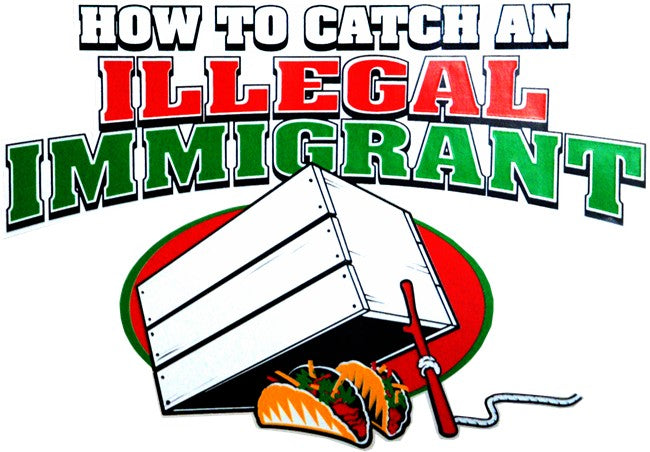 How To Catch an Illegal Immigrant Hoodie