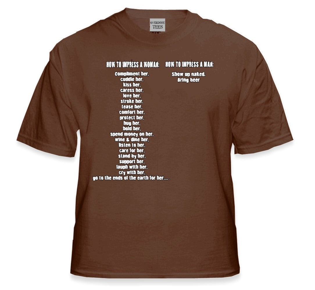 How to Impress a Woman T-Shirt