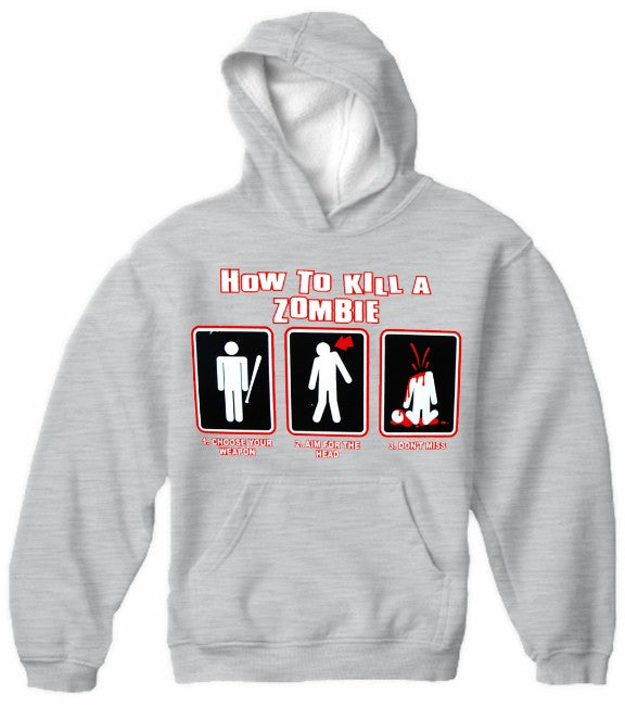 How To Kill A Zombie Hoodie