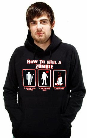 How To Kill A Zombie Hoodie