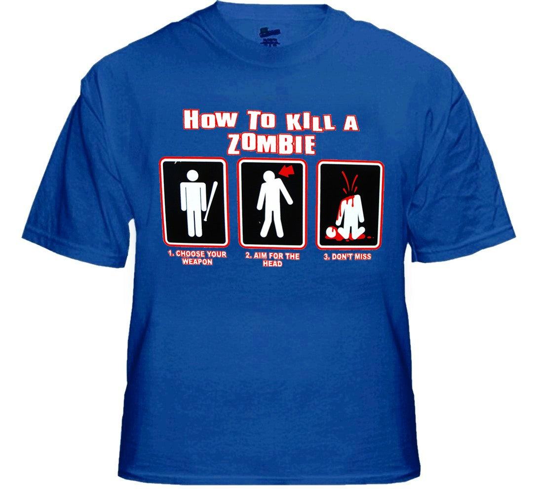 How To Kill A Zombie T-Shirt