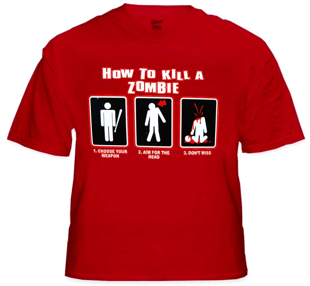 How To Kill A Zombie T-Shirt