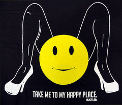 Hustler "Happy Place" Men's T-Shirt