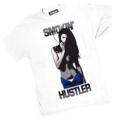 Hustler "Smokin'" T-Shirt (White)