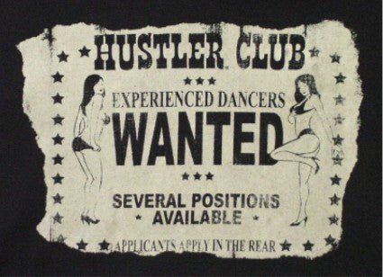 Hustler "Wanted" T-Shirt
