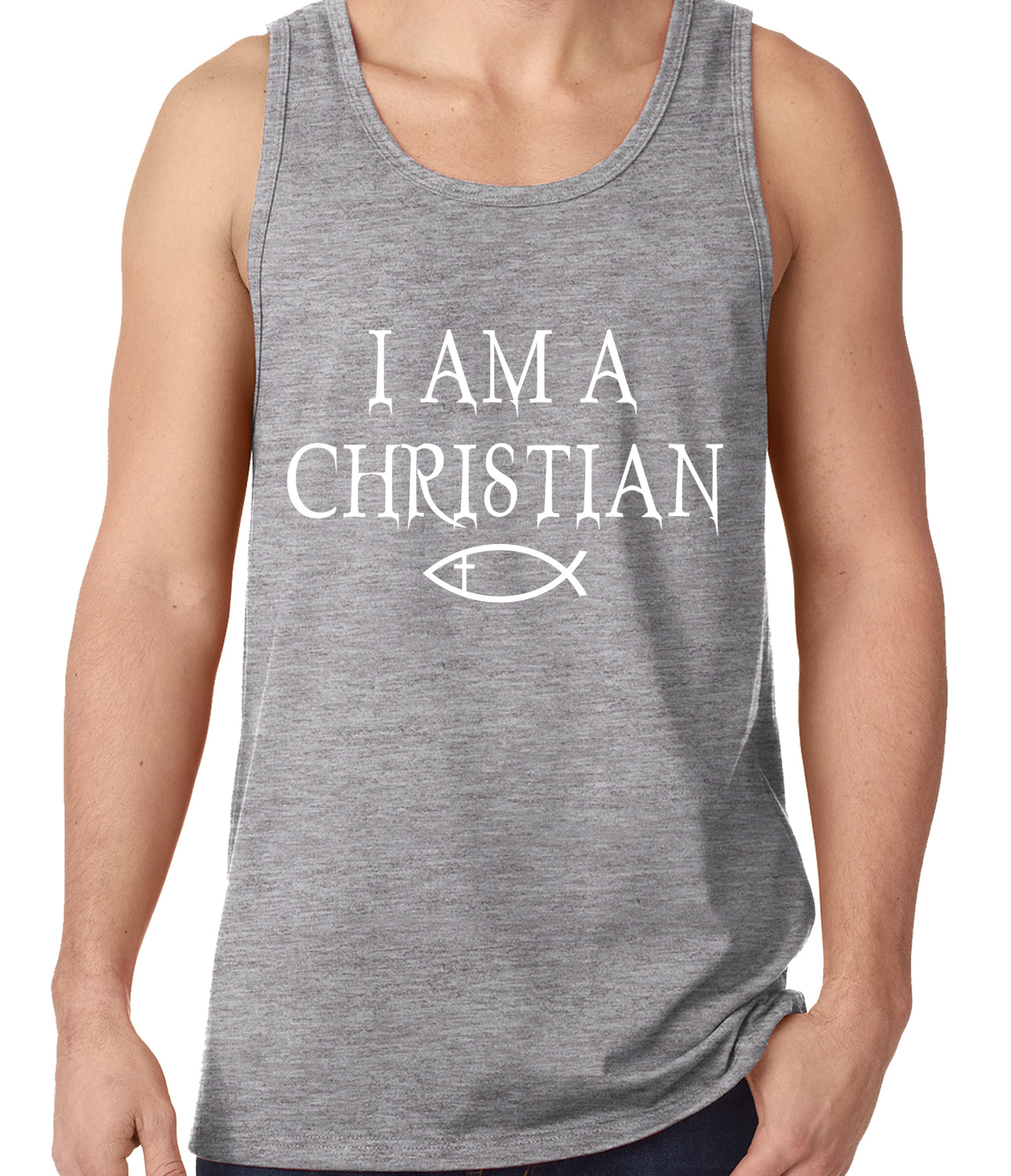 I Am A Christian Oregon College Shooting Tank Top