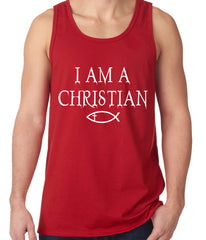 I Am A Christian Oregon College Shooting Tank Top