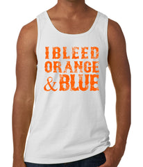 I Bleed Orange And Blue New York Baseball Tank Top