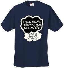 "I Fell In Love" John Green Quote from The Fault in Our Stars Kid's T-Shirt