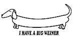 I Have A Big Weiner T-Shirt