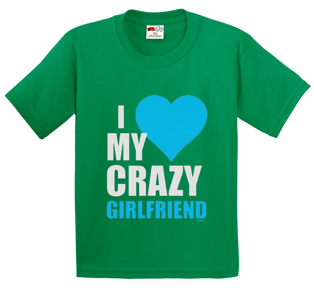 I Heart My Crazy Girlfriend Men's T-Shirt
