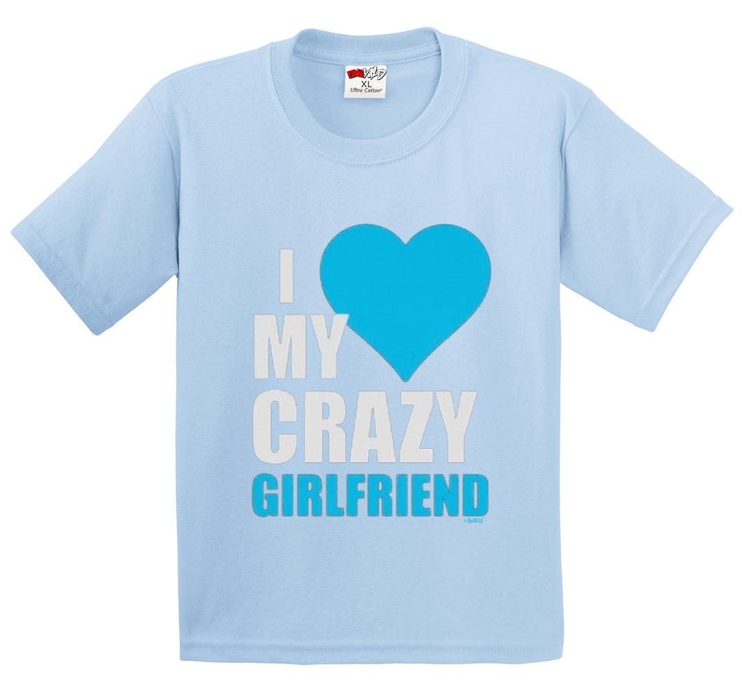 I Heart My Crazy Girlfriend Men's T-Shirt