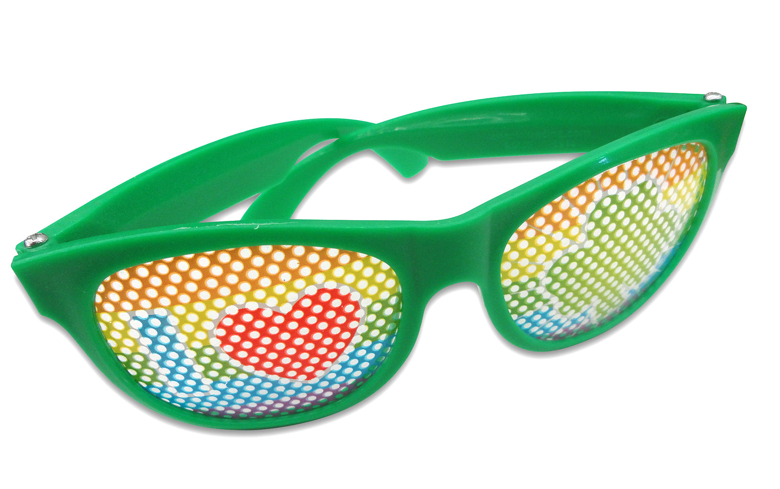 I Heart Shamrock Green Irish St. Patrick's Day Wayfarer Sunglasses